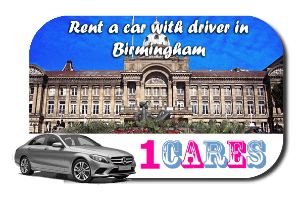 Rent a car with driver in Birmingham  Hire a car with chauffeur in